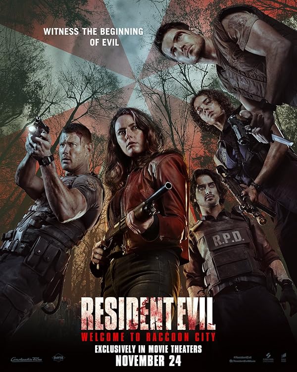 فیلم رزیدنت اویل به راکون سیتی خوش آمدید Resident Evil: Welcome to Raccoon City 2021