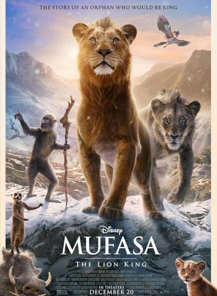 دانلود فیلم موفاسا: شیرشاه  Mufasa: The Lion King 2024