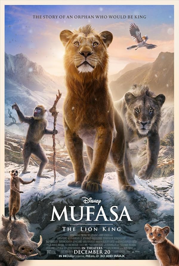 دانلود فیلم موفاسا: شیرشاه  Mufasa: The Lion King 2024